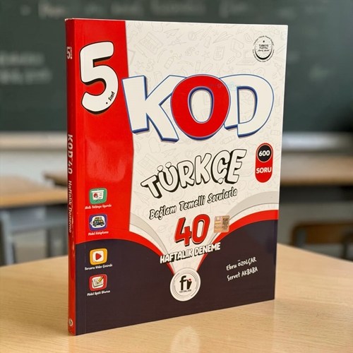 5.sınıf Türkçe Kod40 Deneme Fi Yayınları