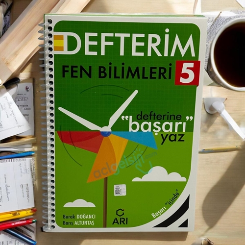 5 Sınıf Defterim Fen Bilimleri Arı Yayınları