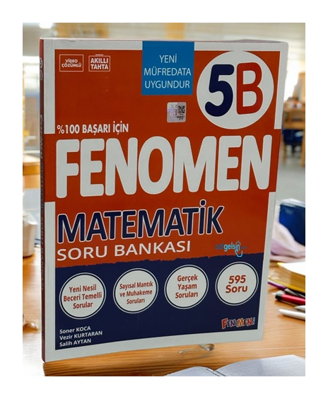 5 Sınıf Fenomen Matematik B Soru Bankası
