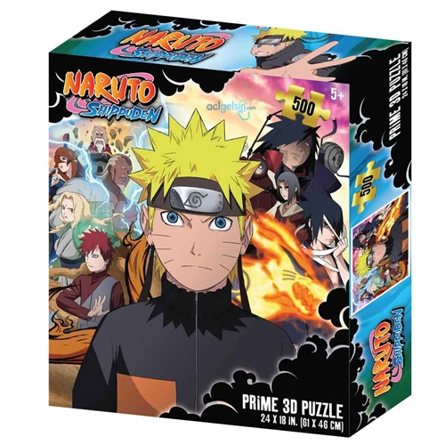 500 Parça 3d Puzzle: Naruto Shippuden
