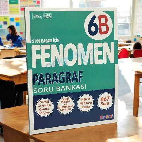 6. Sınıf Fenomen Paragraf (b) Soru Bankası Kurmay Yayınları