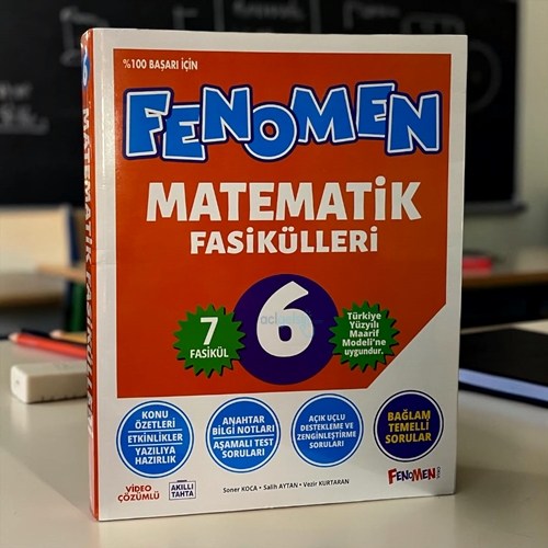 6.sınıf Fenomen Matematik Fasikül Seti Kurmay Yayınları