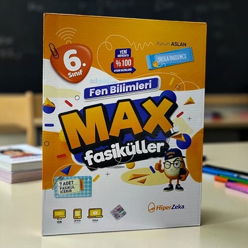 6. Sınıf Fen Bilimleri Max Fasikülleri Hiper Zeka Yayınları