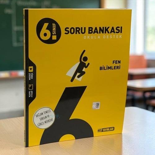 6. Sınıf Fen Bilimleri Soru Bankası Hız Yayınları