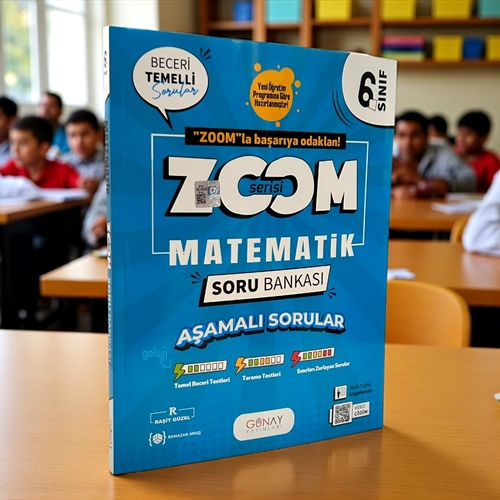 6. Sınıf Zoom Matematik Soru Bankası Günay Yayınları