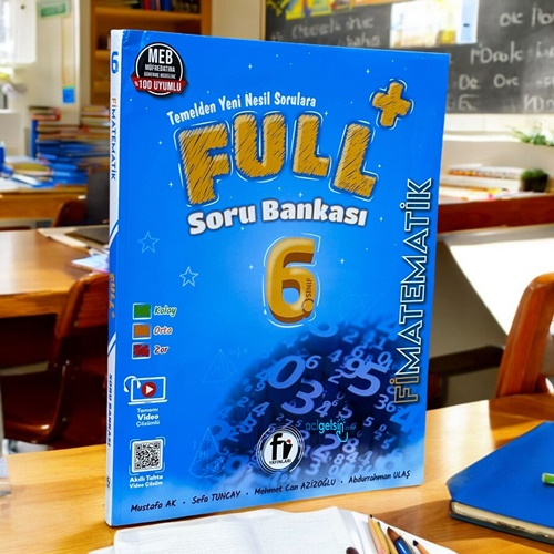6.sınıf Full + Matematik Soru Bankası Fi Yayınları