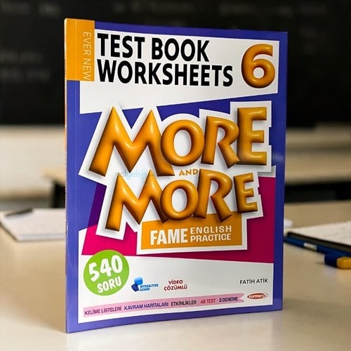 6.sınıf More&more Fenomen Test Book Worksheets