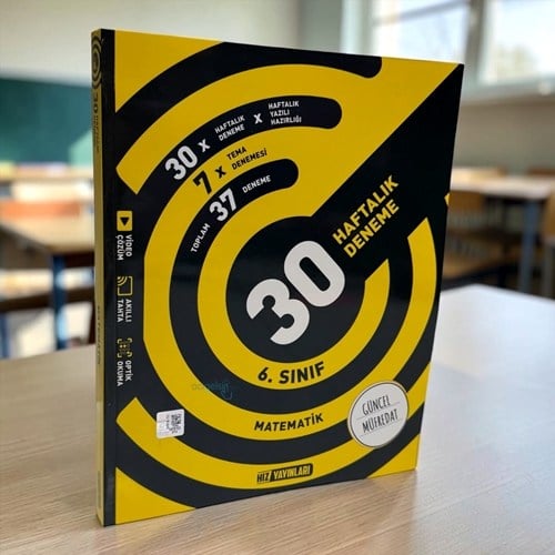 6.sınıf Matematik 30 Haftalık Deneme Hız Yayınları