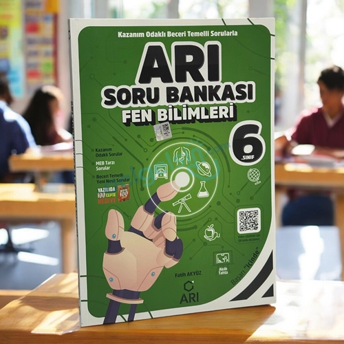 6. Sınıf Fen Bilimleri Soru Bankası Arı Yayınları