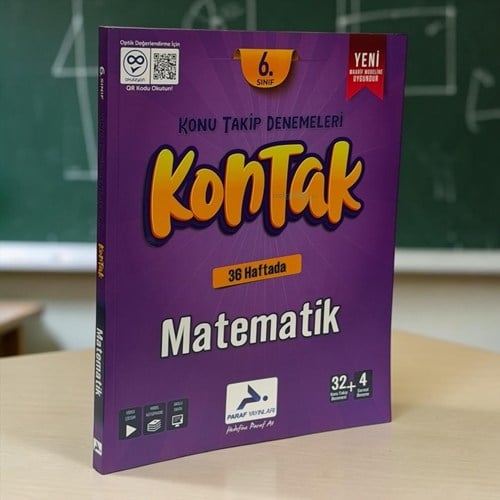 6.sınıf Kontak Matematik 36 Hafta Paraf Yayınları