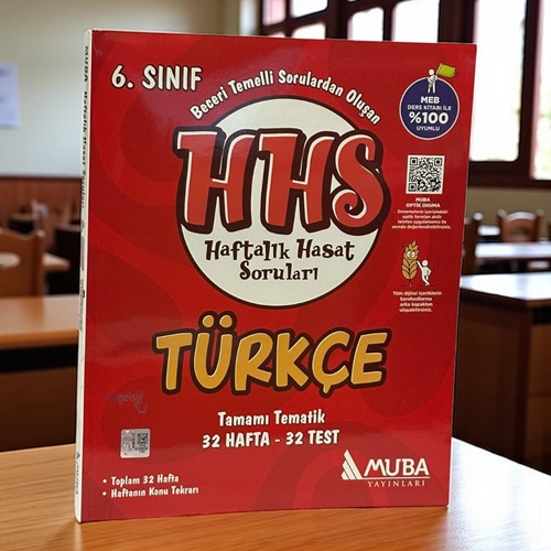 6.sınıf Türkçe Haftalık Hasat Soruları Muba Yayınları