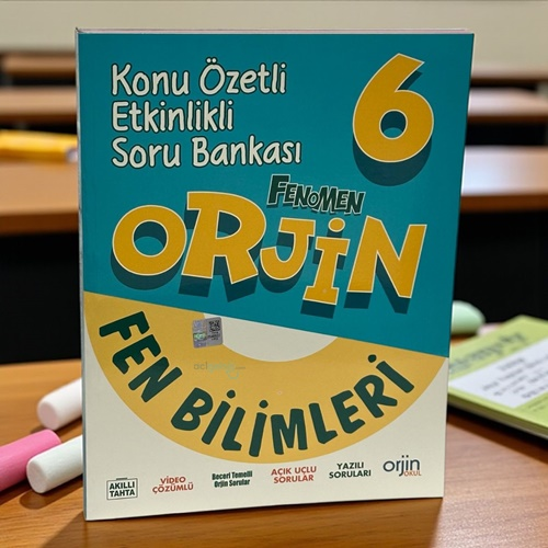 6.sınıf Fen Bilimleri Konu Özetli Soru Bankası Fenomen Orjin Yayınları
