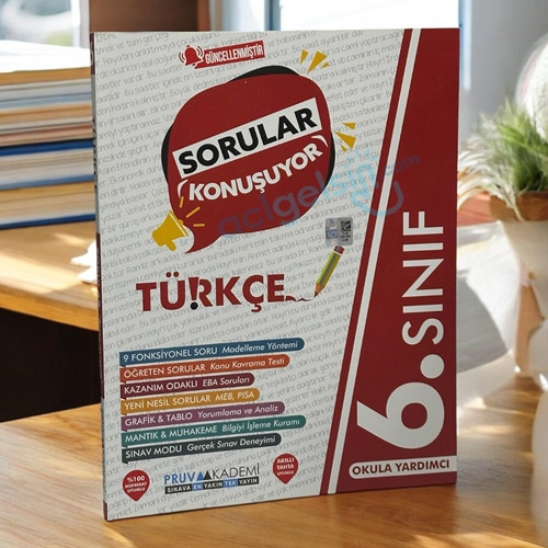 6. Sınıf Türkçe Sorular Konuşuyor Pruva Yayınları