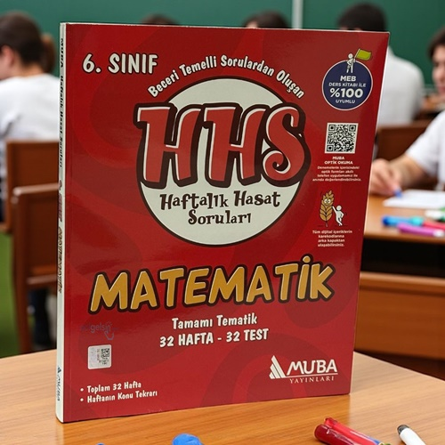 6.sınıf Matematik Haftalık Hasat Soruları Muba Yayınları