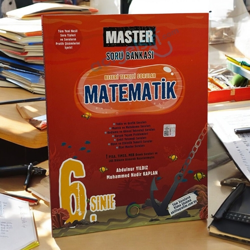 6.sınıf Master Matematik Soru Bankası Okyanus Yayınları