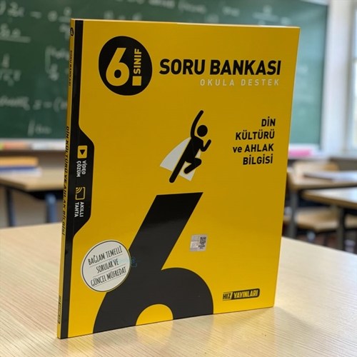 6. Sınıf Din Kültürü Ve Ahlak Bilgisi Soru Bankası Hız Yayınları