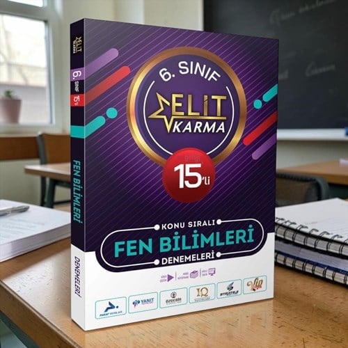 6.sınıf Elit Karma 15`li Konu Sıralı Fen Bilimleri Denemeleri Paraf Yayınları