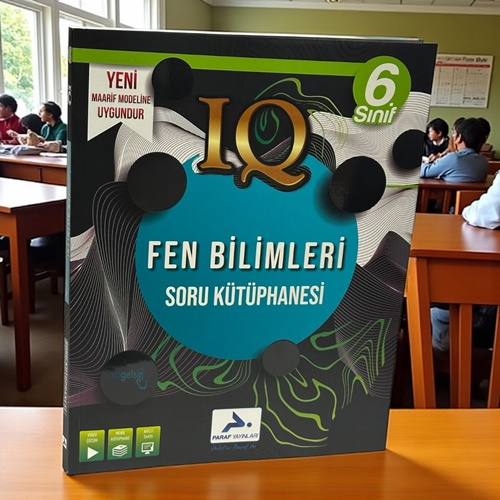 6. Sınıf Iq Fen Bilimleri Soru Kütüphanesi Paraf Yayınları