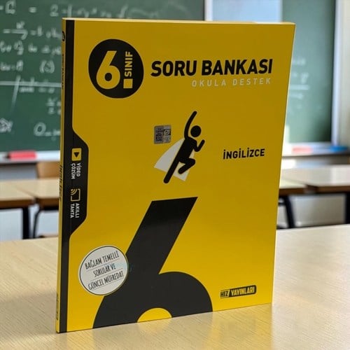 6. Sınıf İngilizce Soru Bankası Hız Yayınları