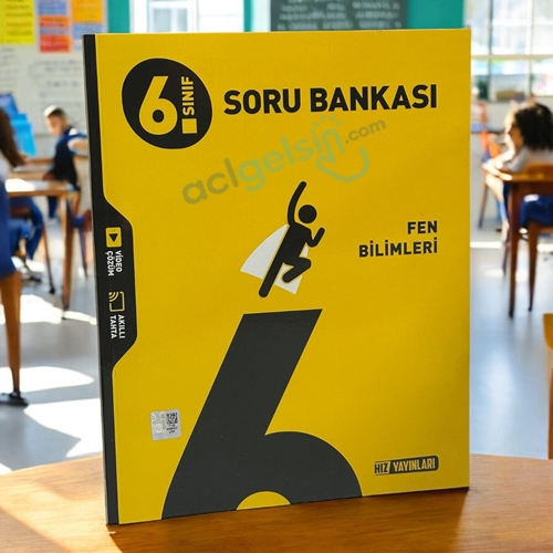6. Sınıf Fen Bilimleri Soru Bankası Hız Yayınları