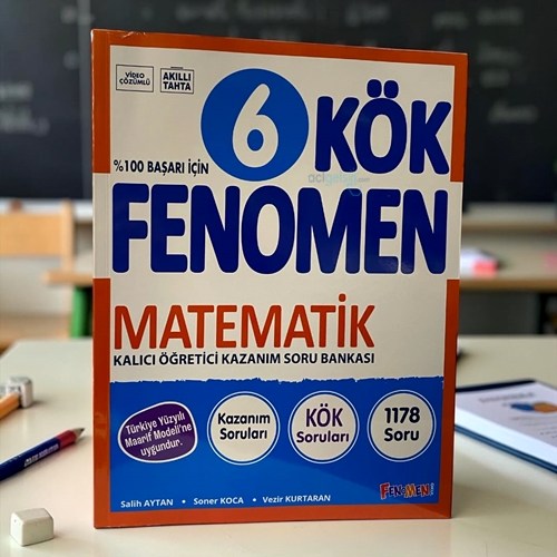 6. Sınıf Kök Matematik Soru Bankası Fenomen Yayınları