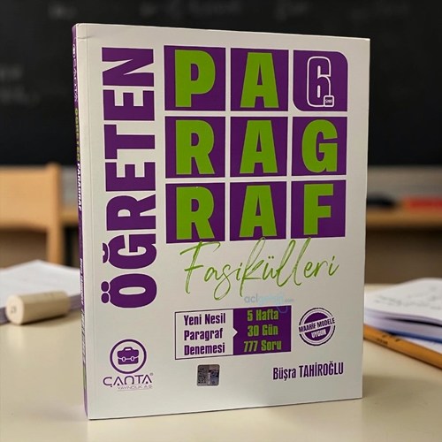 6. Sınıf Öğreten Paragraf Fasikülleri Çanta Yayınları