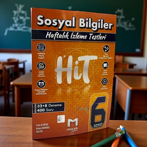 6. Sınıf Sosyal Bilgiler Hit 32 Deneme Mozaik Yayınları