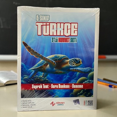 6. Sınıf Türkçe 3 Lü Kuvvet Serisi Seti İşleyen Zeka Yayınları