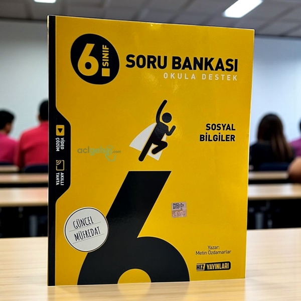 6. Sınıf Sosyal Bilgiler Soru Bankası Hız Yayınları