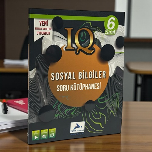6.sınıf Iq Sosyal Bilgiler Soru Kütüphanesi Paraf Yayınları