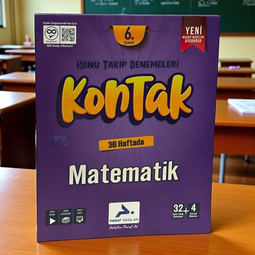 6.sınıf Kontak Matematik Denemeleri Paraf Yayınları