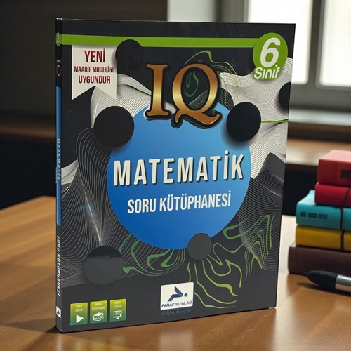 6.sınıf Iq Matematik Soru Kütüphanesi Paraf Yayınları