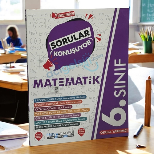 6.sınıf Matematik Sorular Konuşuyor Pruva Yayınları