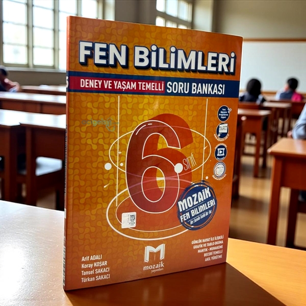 6. Sınıf Fen Bilimleri Soru Bankası Mozaik Yayınları