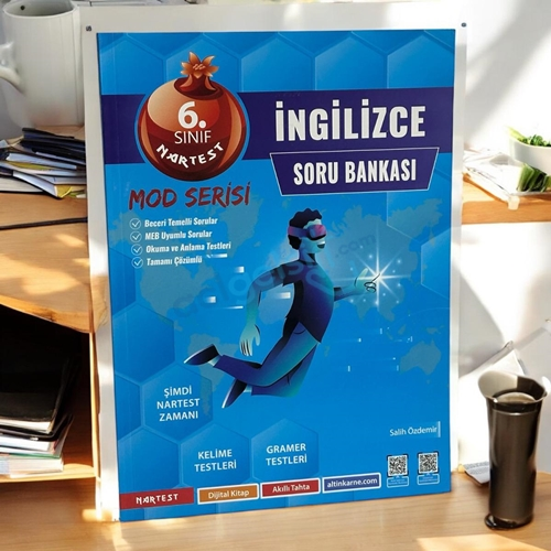 6. Sınıf Mod İngilizce Soru Bankası Nartest Yayınları