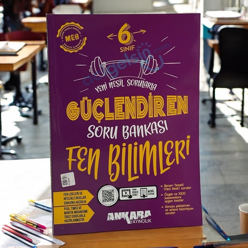 6. Sınıf Fen Bilimleri Güçlendiren Soru Bankası Ankara Yayınları