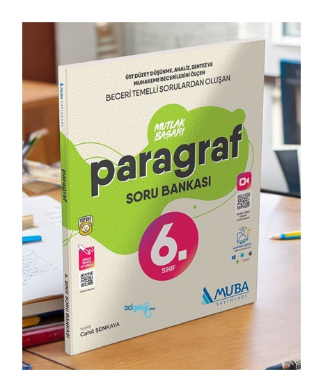 6. Sınıf Mutlak Başarı Paragraf Soru Bankası Muba Yayınları