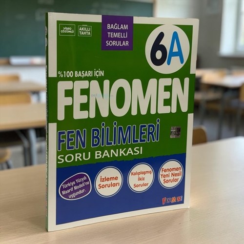 6. Sınıf Fen Bilimleri Soru Bankası Fenomen (a)