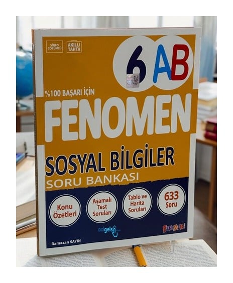 6.sınıf Fenomen Sosyal Bilgiler Soru Bankası