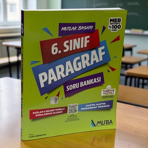 6. Sınıf Paragraf Soru Bankası Muba Yayınları