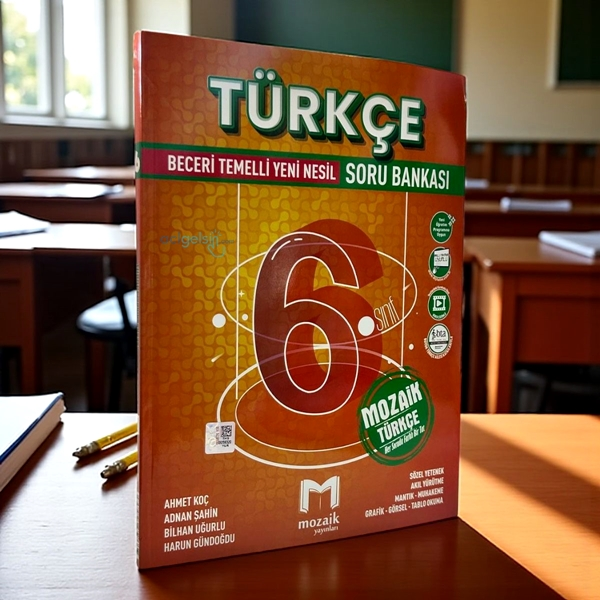 6. Sınıf Türkçe Soru Bankası Mozaik Yayınları