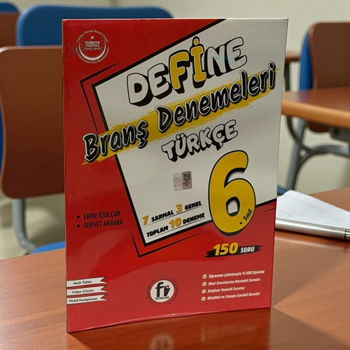6.sınıf Define Türkçe Branş Deneme Fi Yayınları