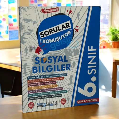 6. Sınıf Sosyal Bilgiler Sorular Konuşuyor Pruva Yayınları