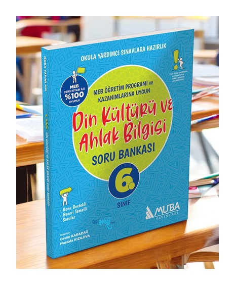 6.sınıf Din Kültürü Ve Ahlak Bilgisi Soru Bankası Muba Yayınları