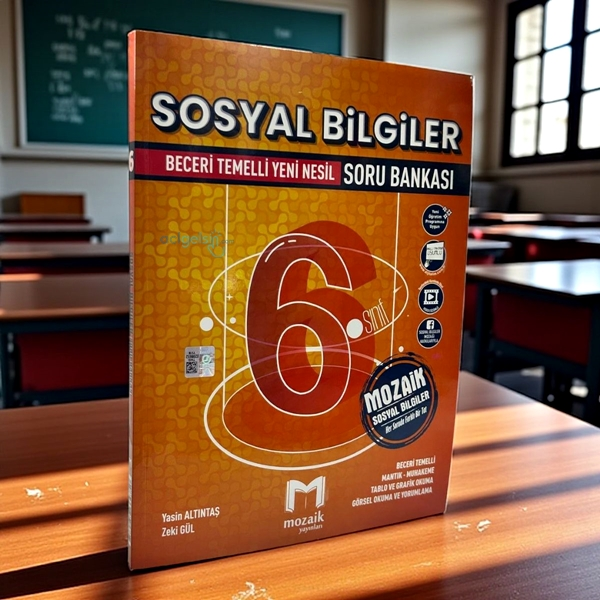 6. Sınıf Sosyal Bilgiler Soru Bankası Mozaik Yayınları