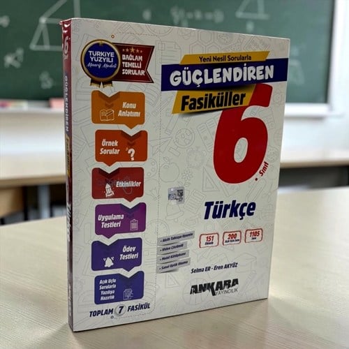 6. Sınıf Türkçe Güçlendiren Fasiküller Seti Ankara Yayıncılık