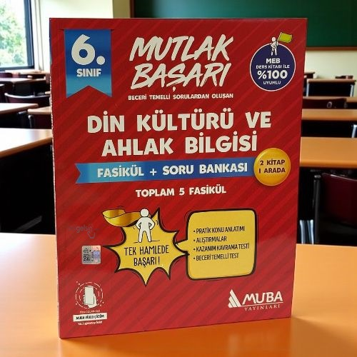 6. Sınıf Din Kültürü Ve Ahlak Bilgisi Fasikül Soru Bankası Muba Yayınları