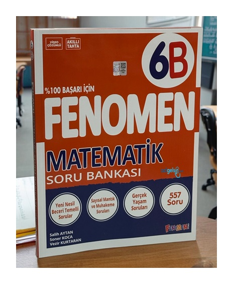6 Sınıf Matematik Soru Bankası Fenomen B