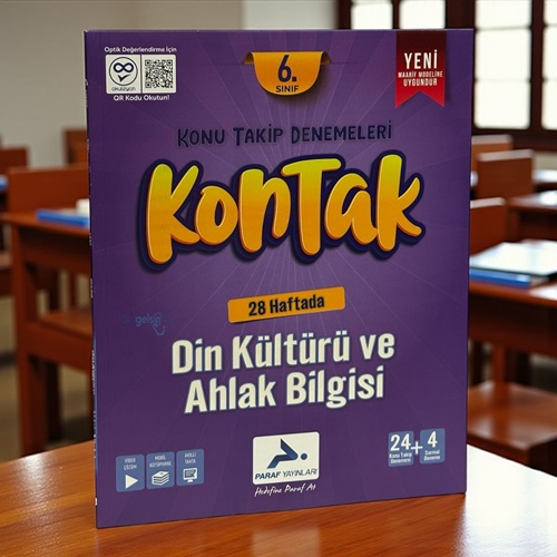 6.sınıf Kontak Din Kültürü Ahlak Bil. Denemeleri Paraf Yayınları