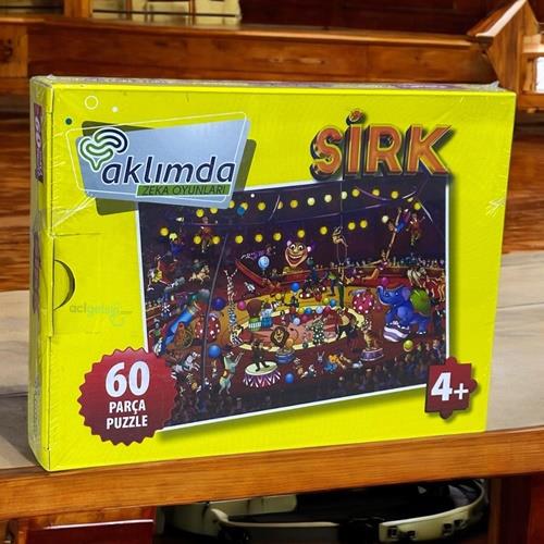 60 Parça Puzzle Sirk